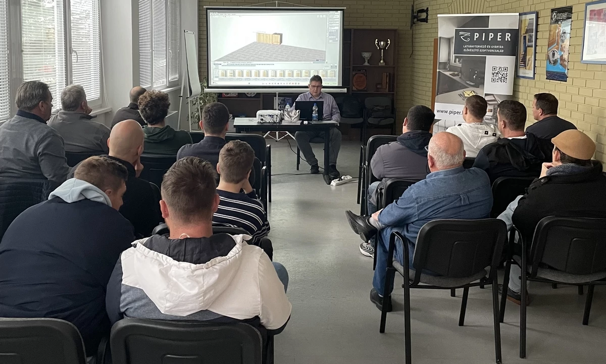 Paliszander Házivásár Piper szoftverbemutató 