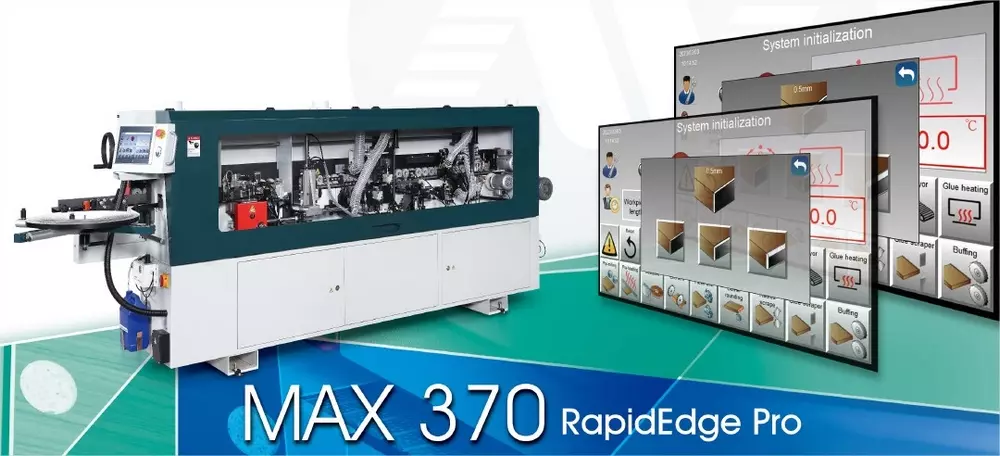 OAV MAX 370 Rapid Edge Pro élzárógép