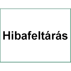 01. Hibafeltárás kézigépek javításához, garanciaidőn túli meghibásodás esetén