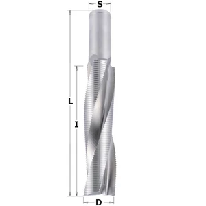 CMT Gyorsacél spirálmaró forgácstörővel ragasztott gerendákhoz, D=30-40-50; S=30