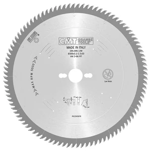 CMT Xtreme hosszú élettartamú körfűrésztárcsa bútorlaphoz, finom vágásokhoz; D=250-350; Z=78-108