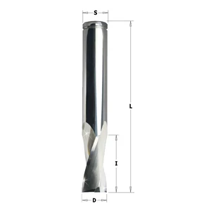 CMT Tömör keményfém spirálmaró alumíniumhoz és PVC-hez, D=4-16; S=6-16