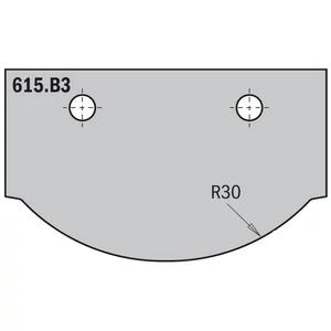 CMT bútorfront maró CNC lapka; 615.B3
