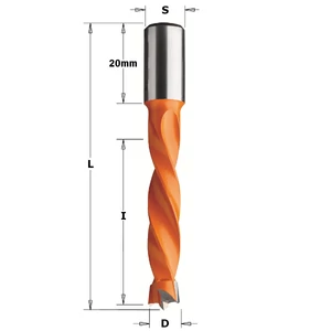 CMT Sorozatfúró zsákfuratokhoz, D=5x43, JOBBOS