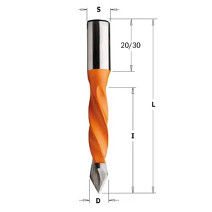 CMT Átmenő sorozatfúró, D=4-10; L=70; S=10