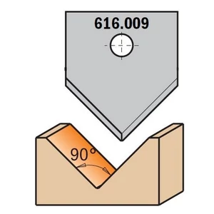 CMT profilos CNC marólapka; 616.009