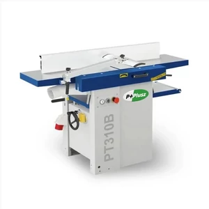 06. P+ PT310B, 2,2 kW kombinált gyalugép, spirál gyalutengellyel, kerékrendszerrel, digitális kijelzővel, asztalhosszabbítással