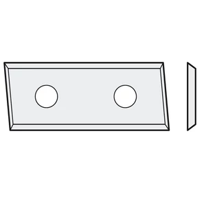 P+ Keményfém cserelapka 48,3x12x1,5