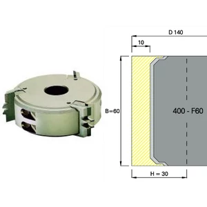 Omas multiprofil marófej; ART 400-F; D=116; B=60