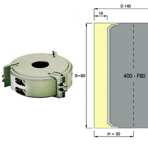Omas multiprofil marófej; ART 400-F; D=116; B=80