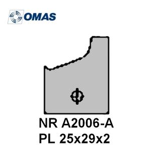 OMAS lapka, HW, ART 402-P 25x29x2 Nr. A2006-A
