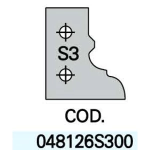 OMAS CNC profillapka 481-26-S3