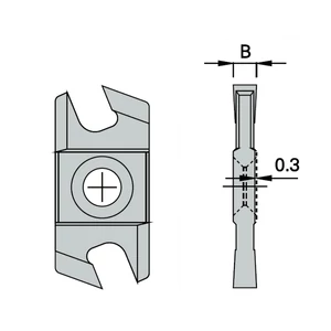 OMAS nútmaró lapka K480-17-A-S