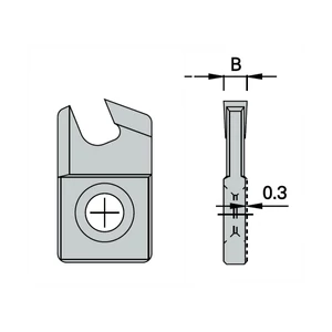 OMAS nútmaró lapka K480-17-L-S