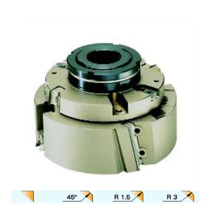 OMAS Ajtólap falcmaró szerszám; K423-02;  90°; 45°; R1,5; R3