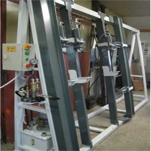 P+Easy automata motoros hidraulikus keretprés, 2400x1700 mm (2417-AK)