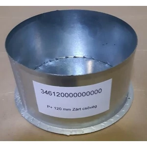 07. P+ 120 mm csővég záró elem