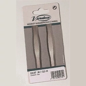 Virutex Megfordítható rusztikus gyalukés HSS 3 mm-es (2 db)