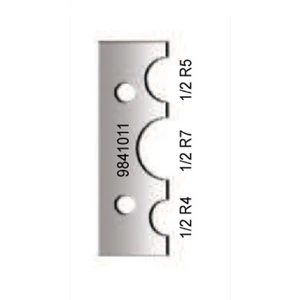 Virutex Karbidpenge készlet (2db) 1/2 rádiuszra 4, 5, 7 mm-hez (2db)