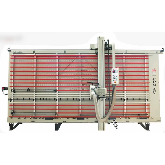 01. Bala CPM AV függőleges lapszabászgép - ALU - 3 kW