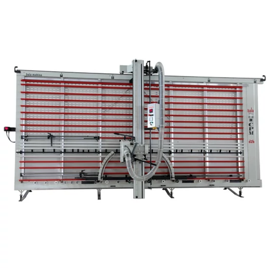 02. Bala CPM D2B függőleges lapszabászgép - ALU - 3 kW