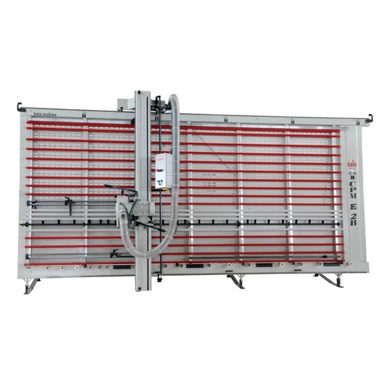 03. Bala CPM E2B függőleges lapszabászgép - ALU - 3 kW