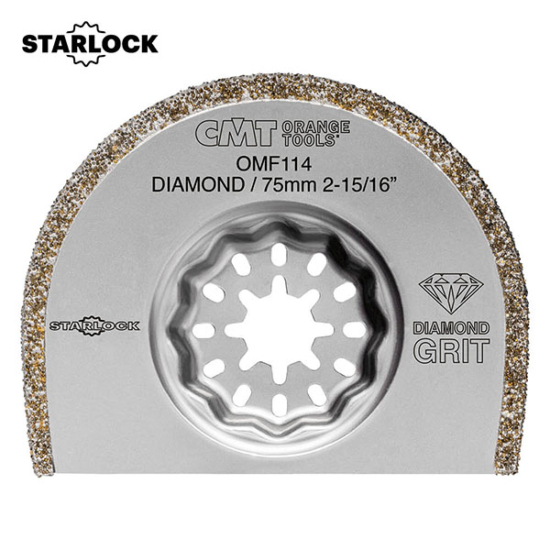 CMT 75 mm-es gyémánt bevonatú, extra hosszú élettartamú vastag vágótárcsa