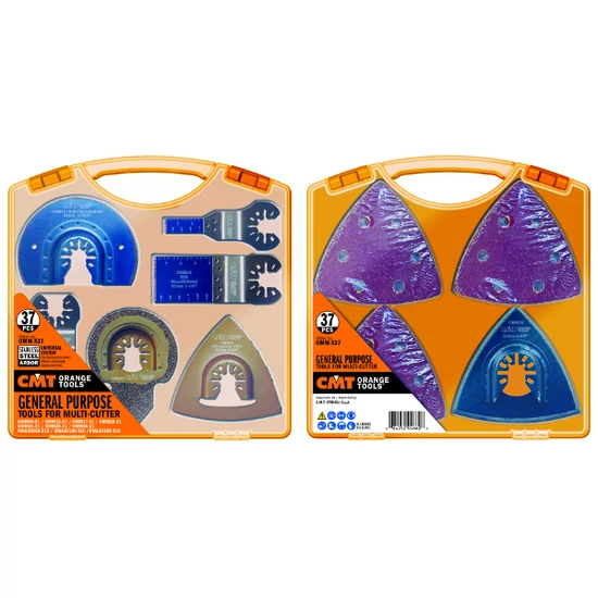 CMT 37 db-os szerszámkészlet UNIVERZÁLIS szerszámrögzítéssel