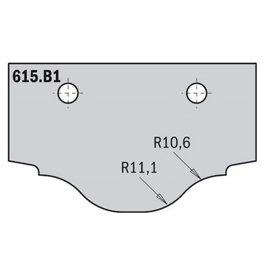 CMT bútorfront maró CNC lapka; 615.B1