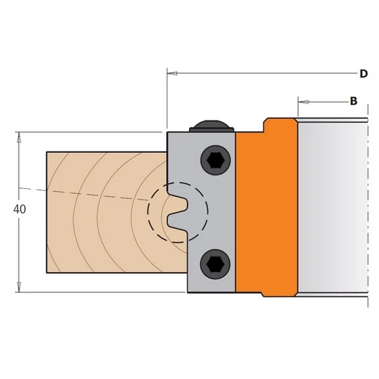 CMT Keményfém cserelapka pár