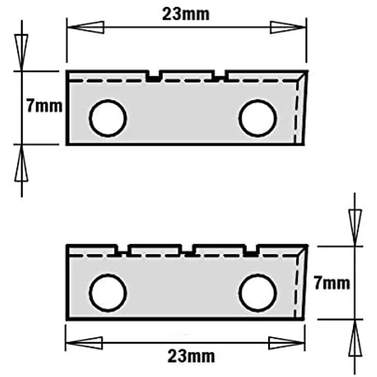 CMT Keményfém cserelapka spirálmaróhoz