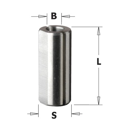 CMT Persely sorozatfúró tokmányhoz B=2-6, S=10x23