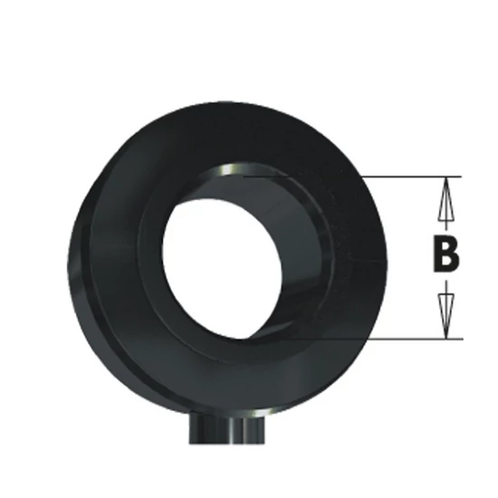 CMT csapágyrögzírő bilincs, B=3,175 - 12,7