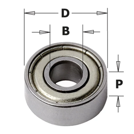 CMT Csapágy D=80-50x16 mm