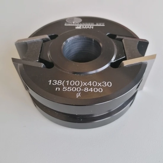 03. P+ Ipari cserelapkás marószerszám fogásmélység határolóval, alumínium szerszámtesttel