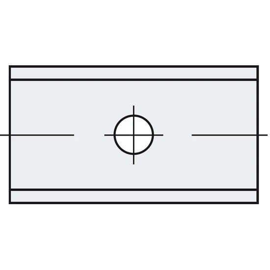 P+ Keményfém cserelapka 7,65x12x1,5
