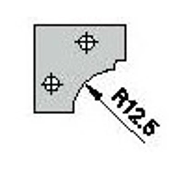 Omas CNC profillapka 481-26-R12,5