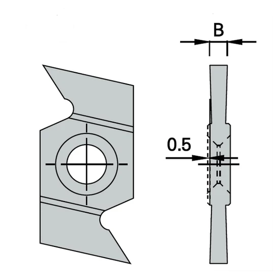 OMAS nútmaró lapka 480-19-A-I
