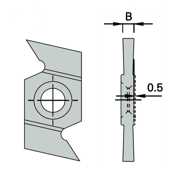 OMAS nútmaró lapka 480-19-A-S