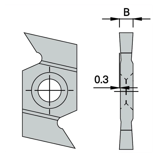 OMAS nútmaró lapka 480-19-B-I
