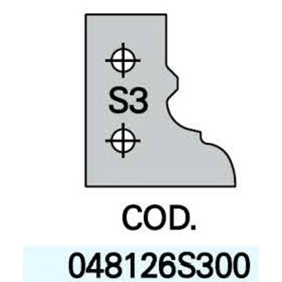 OMAS CNC profillapka 481-26-S3
