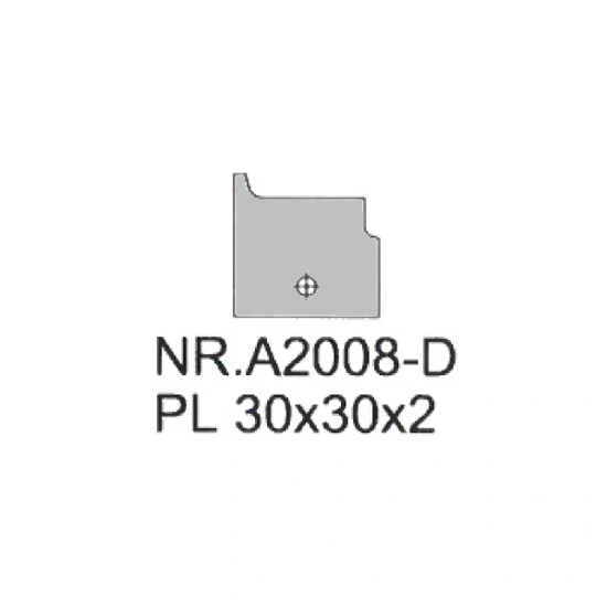 Omas NRA2008D ablakgyártó lapka A2000W-hez