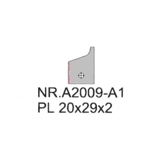 Omas NRA2009A1 ablakgyártó lapka A2000W-hez