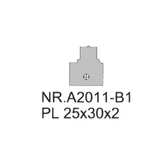Omas NRA2011B1 ablakgyártó lapka A2000W-hez