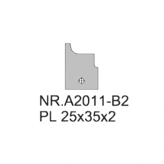 Omas NRA2011B2 ablakgyártó lapka A2000W-hez