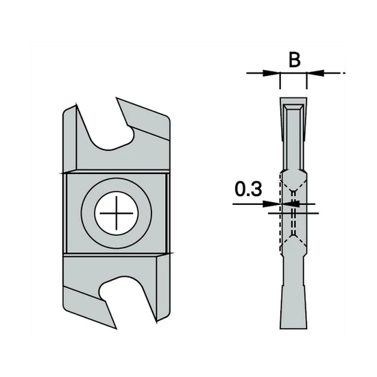 OMAS nútmaró lapka K480-17-F-I