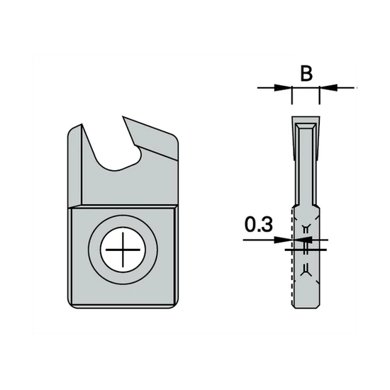 OMAS nútmaró lapka K480-17-L-I
