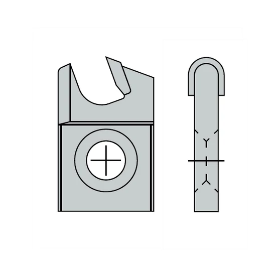 OMAS Élletörő lapka  K480-18 R=3