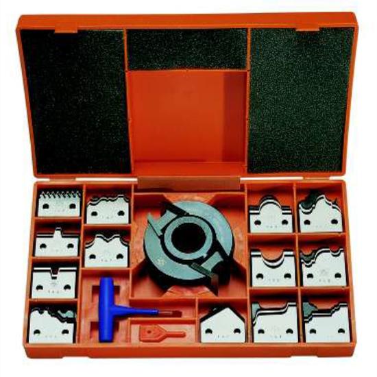 OMAS Multiprofil marókészlet forgácsvastagság-határolóval, ART K 394-C