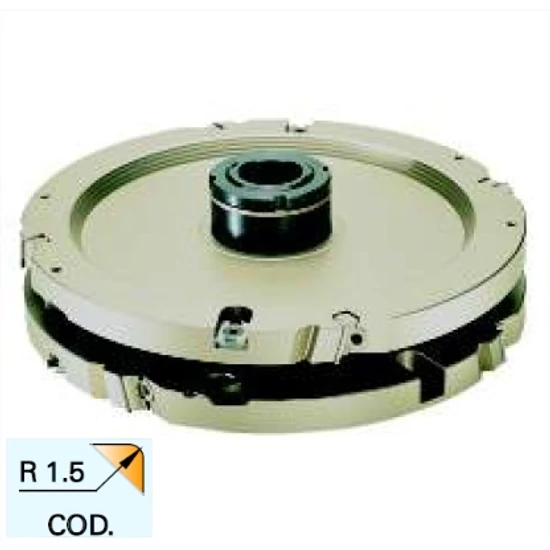 Omas cserélhető lapkás csapozó marótárcsa, K429-1, R1,5 gömbölyítéssel